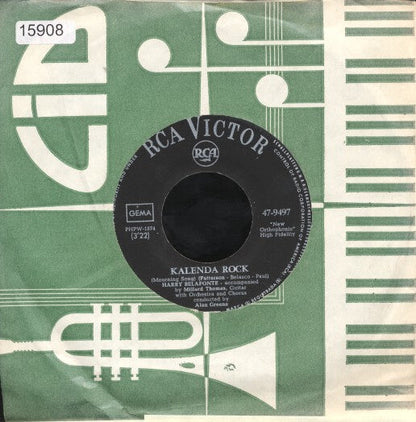 Harry Belafonte - Kalenda Rock Vinyl Singles Vinyl Zeer Goed / Hoesje Goed "VINYLSINGLES.NL"