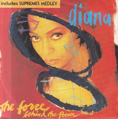 Diana Ross - The Force Behind The Power Vinyl Singles Vinyl Zeer Goed / Hoesje Goed "VINYLSINGLES.NL"