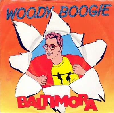 Baltimora - Woody Boogie Vinyl Singles Vinyl Zeer Goed / Hoesje Goed "VINYLSINGLES.NL"
