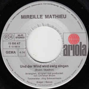 Mireille Mathieu – Und der Wind Wird Ewig Singen 05418