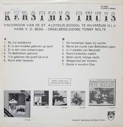 Kinderchor der St. Aloysius Schule Hilversum – Christmas at Home (LP) 48685