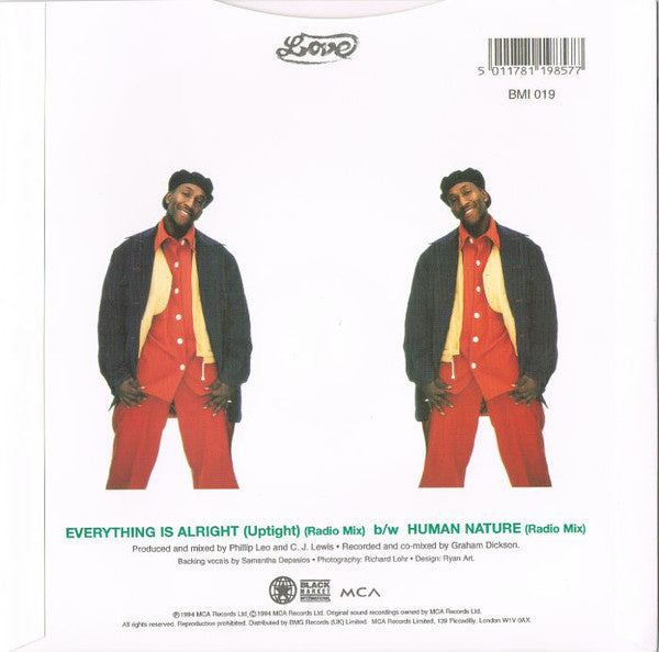 CJ Lewis - Everything Is Alright (Uptight) 22974