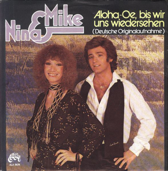 Nina & Mike - Aloha-Oe, Bis Wir Uns Wiedersehen 22774 Vinyl Singles Vinyl Goed / Hoes Goed