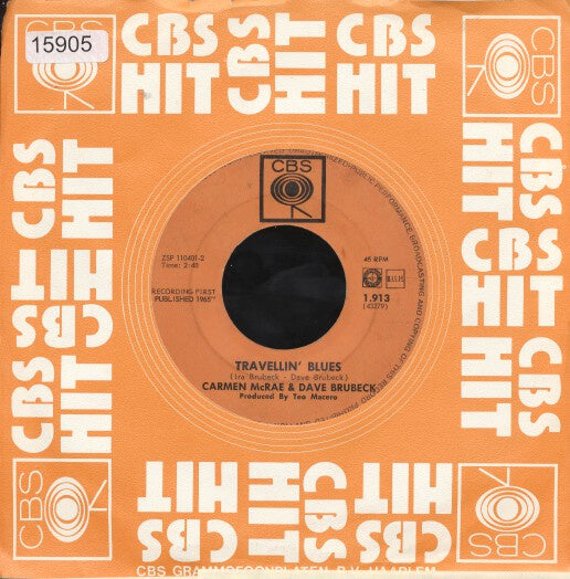 Carmen McRae &amp; Dave Brubeck – It’s A Raggy Waltz 15905