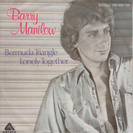 Barry Manilow - Bermuda Triangle 21368 Vinyl Singles Vinyl Zeer Goed / Hoesje Goed "VINYLSINGLES.NL"