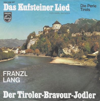 Franzl Lang - Das Kufsteiner Lied Vinyl Singles Vinyl Zeer Goed / Hoesje Goed "VINYLSINGLES.NL"