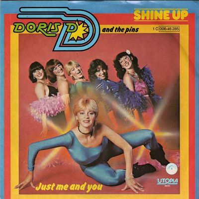 Doris D And The Pins - Shine Up Vinyl Singles Vinyl Zeer Goed / Hoesje Goed "VINYLSINGLES.NL"