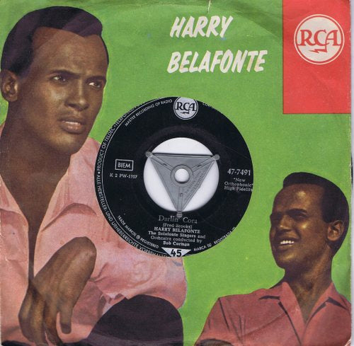 Harry Belafonte - Darlin' Cora Vinyl Singles Vinyl Zeer Goed / Hoesje Goed "VINYLSINGLES.NL"