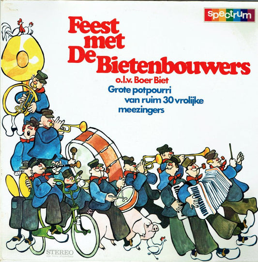 Bietenbouwers - Feest met De Bietenbouwers (LP) 40269 Vinyl LP JUKEBOXSINGLES.NL   