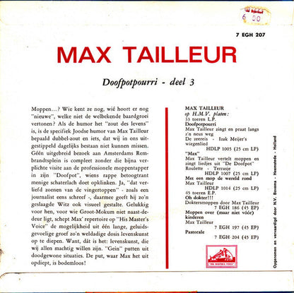 Max Tailleur – Doofpotpourri (Teil 3) 16574