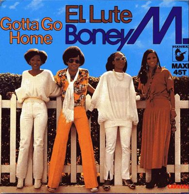 Boney M. - Gotta Go Home Vinyl Singles Vinyl Zeer Goed / Hoesje Goed "VINYLSINGLES.NL"