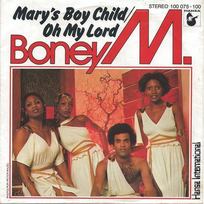 Boney M. - Mary's Boy Child Vinyl Singles Vinyl Zeer Goed / Hoesje Goed "VINYLSINGLES.NL"