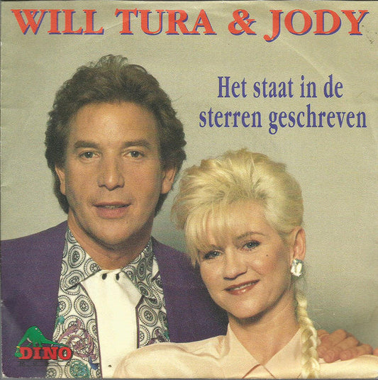 Will Tura & Jody - Het Staat In De Sterren Geschreven 15848 Vinyl Singles Vinyl Goed / Hoes Goed