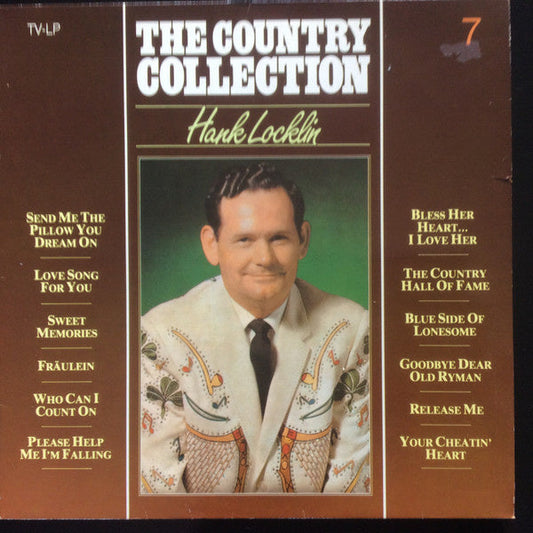 Hank Locklin - The Country Collection (LP) Vinyl LP Vinyl Zeer Goed / Hoesje Goed "VINYLSINGLES.NL"