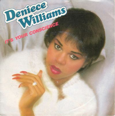Deniece Williams - It's Your Conscience Vinyl Singles Vinyl Zeer Goed / Hoesje Goed "VINYLSINGLES.NL"
