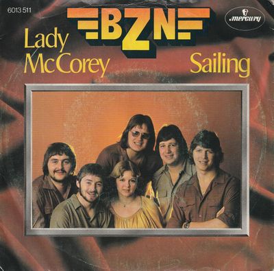 BZN - Lady McCorey Vinyl Singles Vinyl Zeer Goed / Hoesje Goed "VINYLSINGLES.NL"