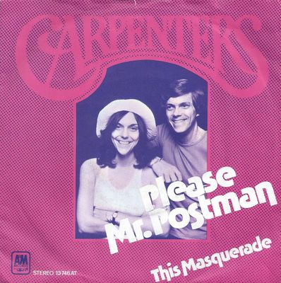 Carpenters - Please Mr. Postman Vinyl Singles Vinyl Zeer Goed / Hoesje Goed "VINYLSINGLES.NL"