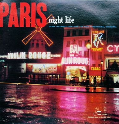 Pierre Legendre - Paris Nite Life (LP) Vinyl LP Vinyl Very Good (VG) <br> Hoes Good (G)