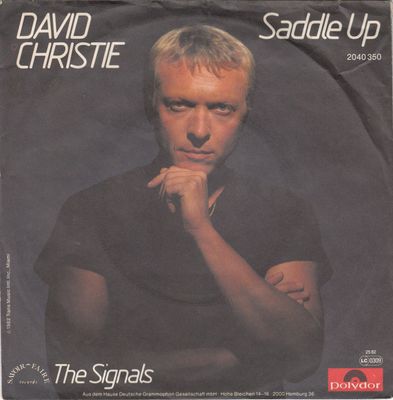 David Christie - Saddle Up Vinyl Singles Vinyl Zeer Goed / Hoesje Goed "VINYLSINGLES.NL"