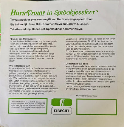Kommer Kleijn - Hartevrouw In Sprookjessfeer (Flex-disc) 42813 Flexidisc Vinyl Goed / Hoes Goed