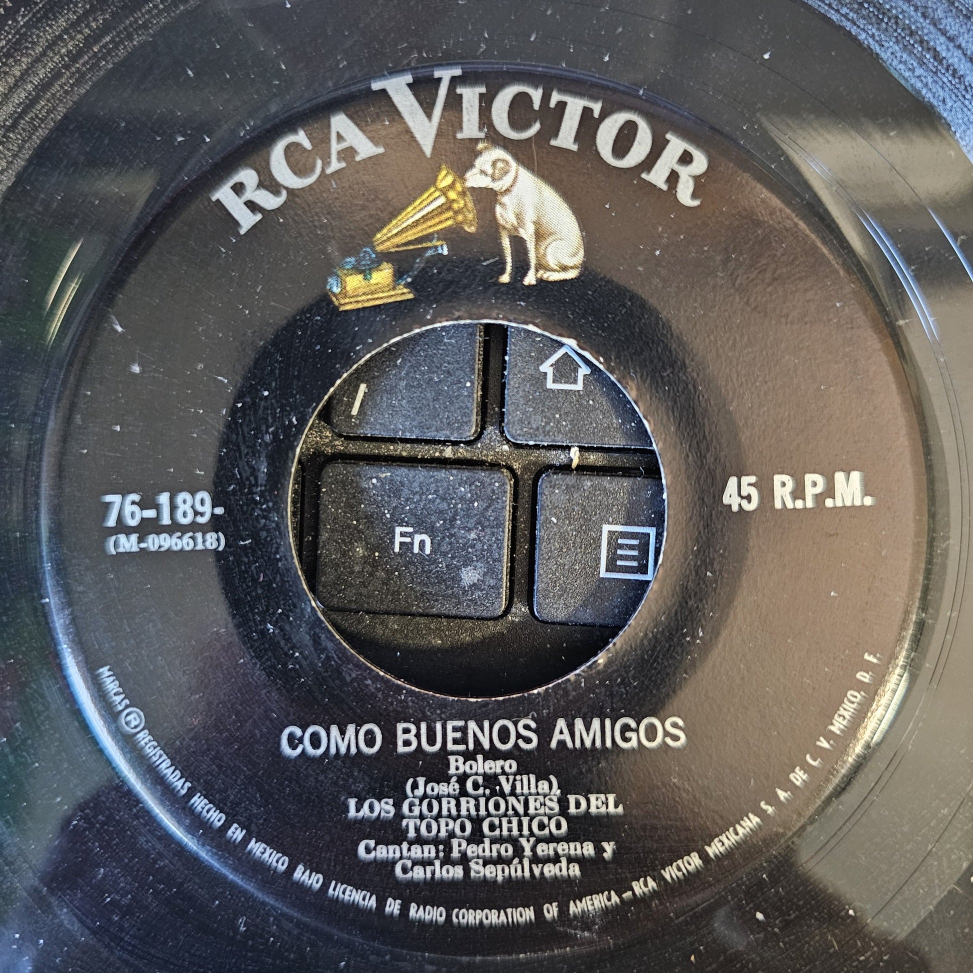 Pedro Yerena Y Los Gorriones Del Topo Chico - Ponzoña 40480 Vinyl Singles Vinyl Goed / Hoes Generic