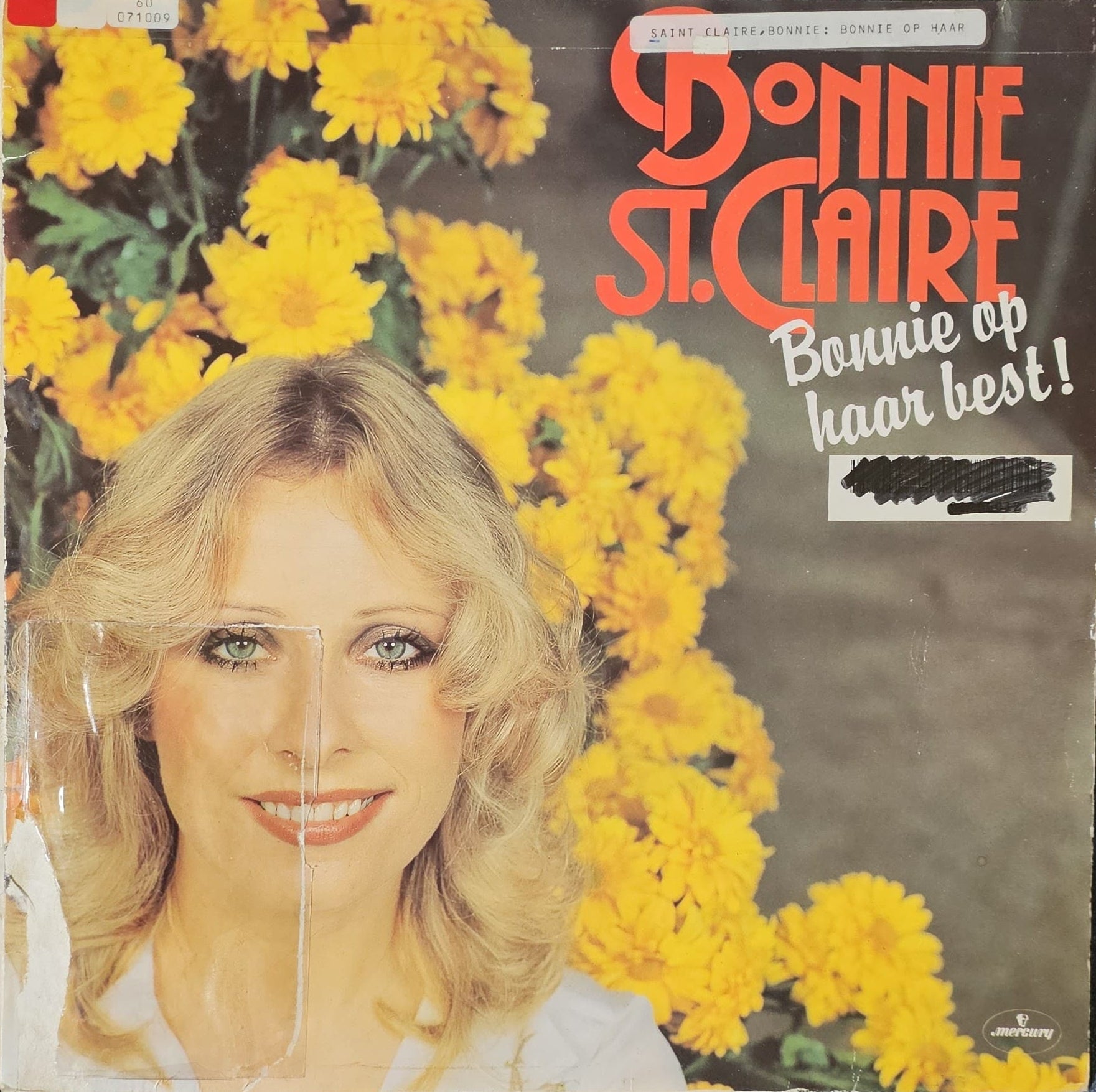 Bonnie St. Claire - Bonnie Op Haar Best! (LP) 52023b Vinyl LP Vinyl Goed / Hoes Slecht