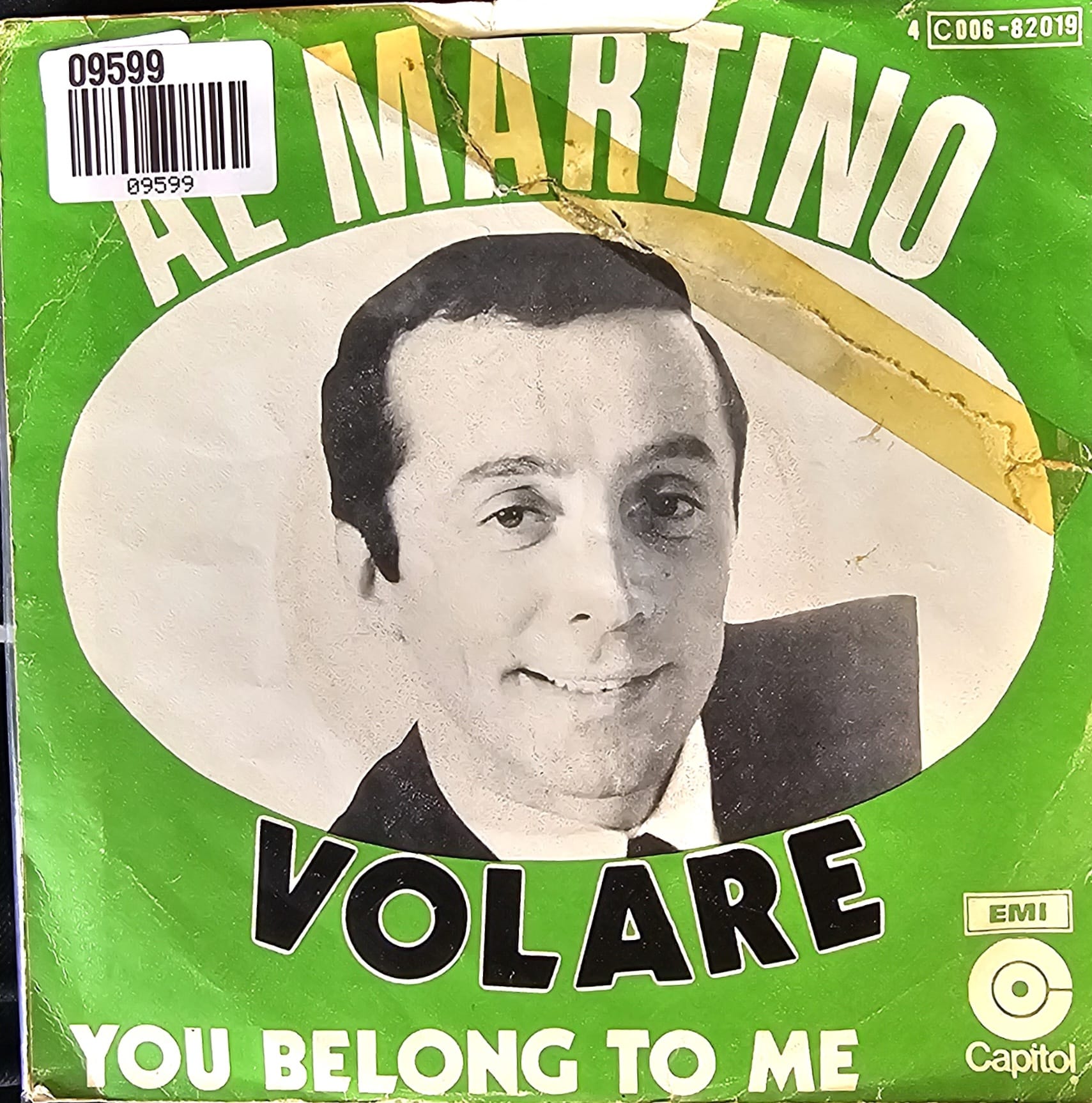 Al Martino - Volare 09599b Vinyl Singles Vinyl Goed / Hoes Redelijk