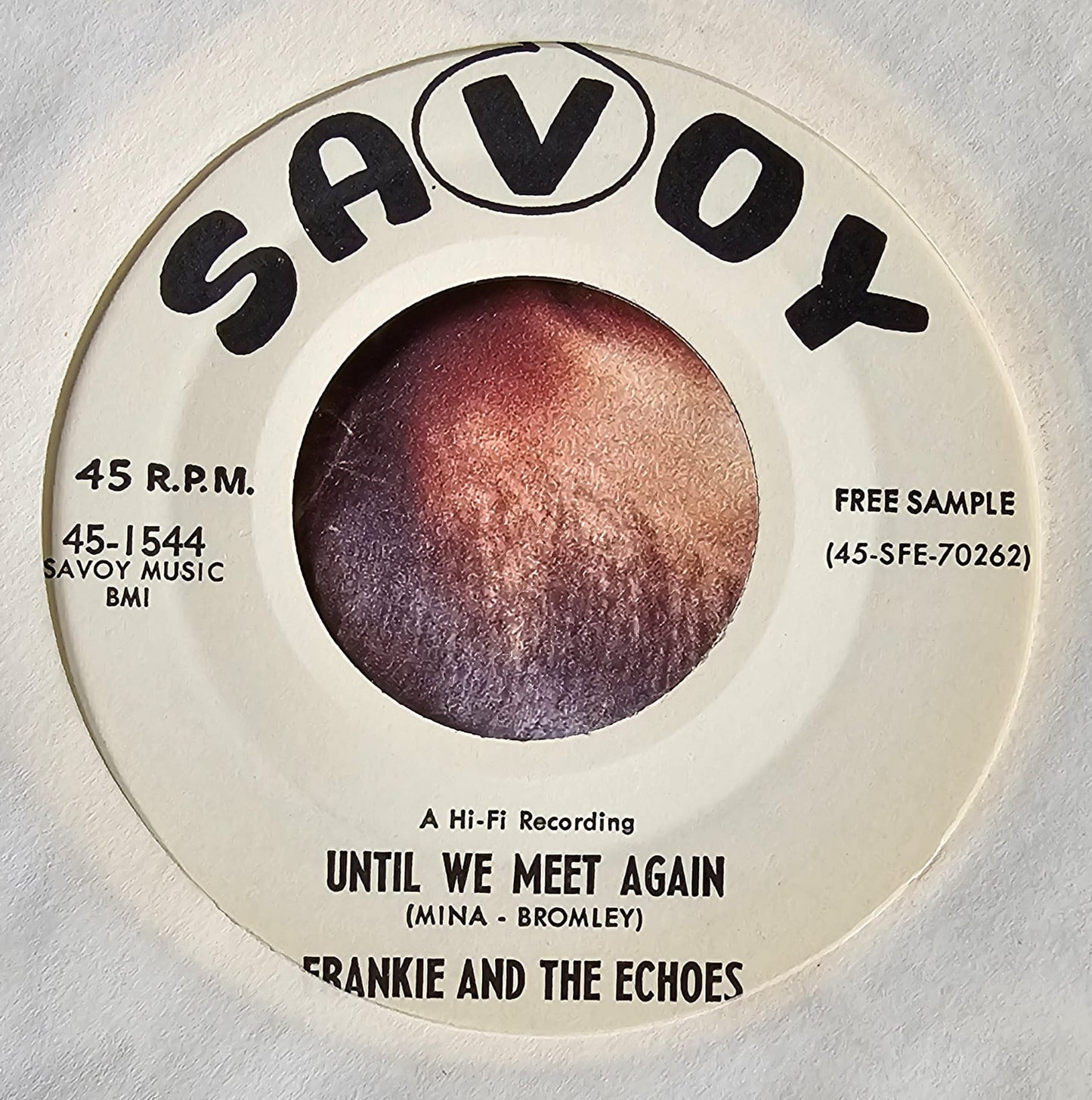 Frankie & The Echoes - Until We Meet Again 42091 Vinyl Singles Vinyl Goed / Hoes Generic