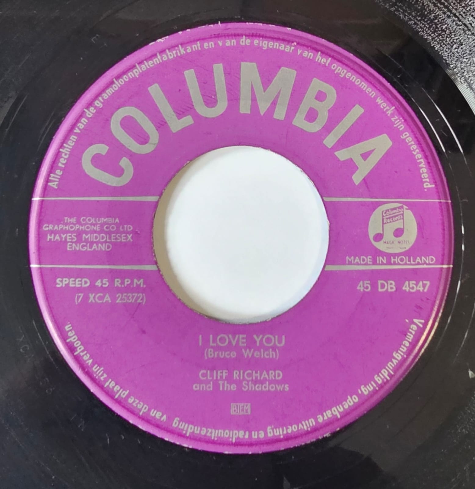 Cliff Richard & The Shadows - I Love You 42369 Vinyl Singles Vinyl Goed / Hoes Generic