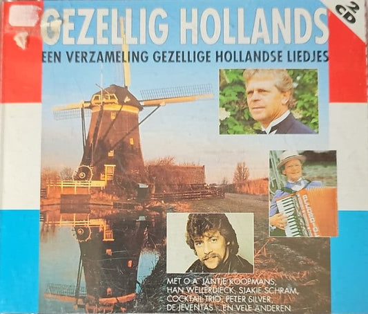Various - Gezellig Hollands (CD) Compact Disc 2x Goede Staat