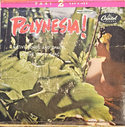 Royal Polynesians - Polynesia! Native Songs And Dances Of The South Seas Vinyl Singles Vinyl Goed / Hoes Goed