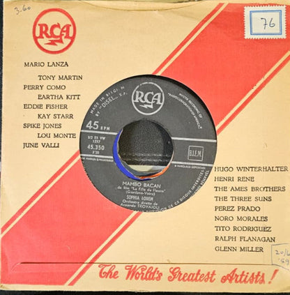 Sophia Loren - Mambo Bacan