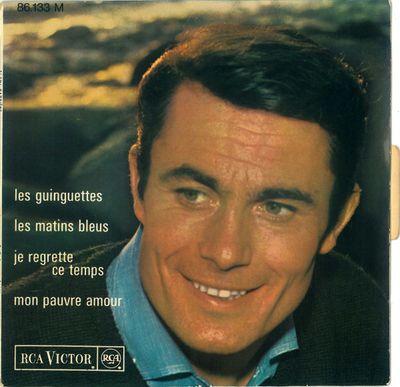 Alain Barrière - Les Guinguettes Vinyl Singles Vinyl Zeer Goed / Hoesje Goed "VINYLSINGLES.NL"