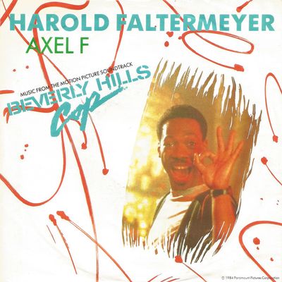 Harold Faltermeyer - Axel F Vinyl Singles Vinyl Zeer Goed / Hoesje Goed "VINYLSINGLES.NL"