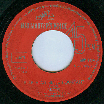 Adamo - Elle Etait Belle Pourtant Vinyl Singles Vinyl Zeer Goed / Hoesje Generic "VINYLSINGLES.NL"