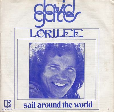 David Gates - Lorilee Vinyl Singles Vinyl Zeer Goed / Hoesje Goed "VINYLSINGLES.NL"