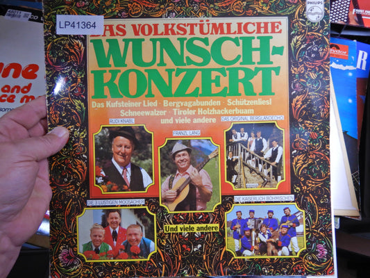 Verschiedene - Das Volkstümliche Wunschkonzert (LP) 41364