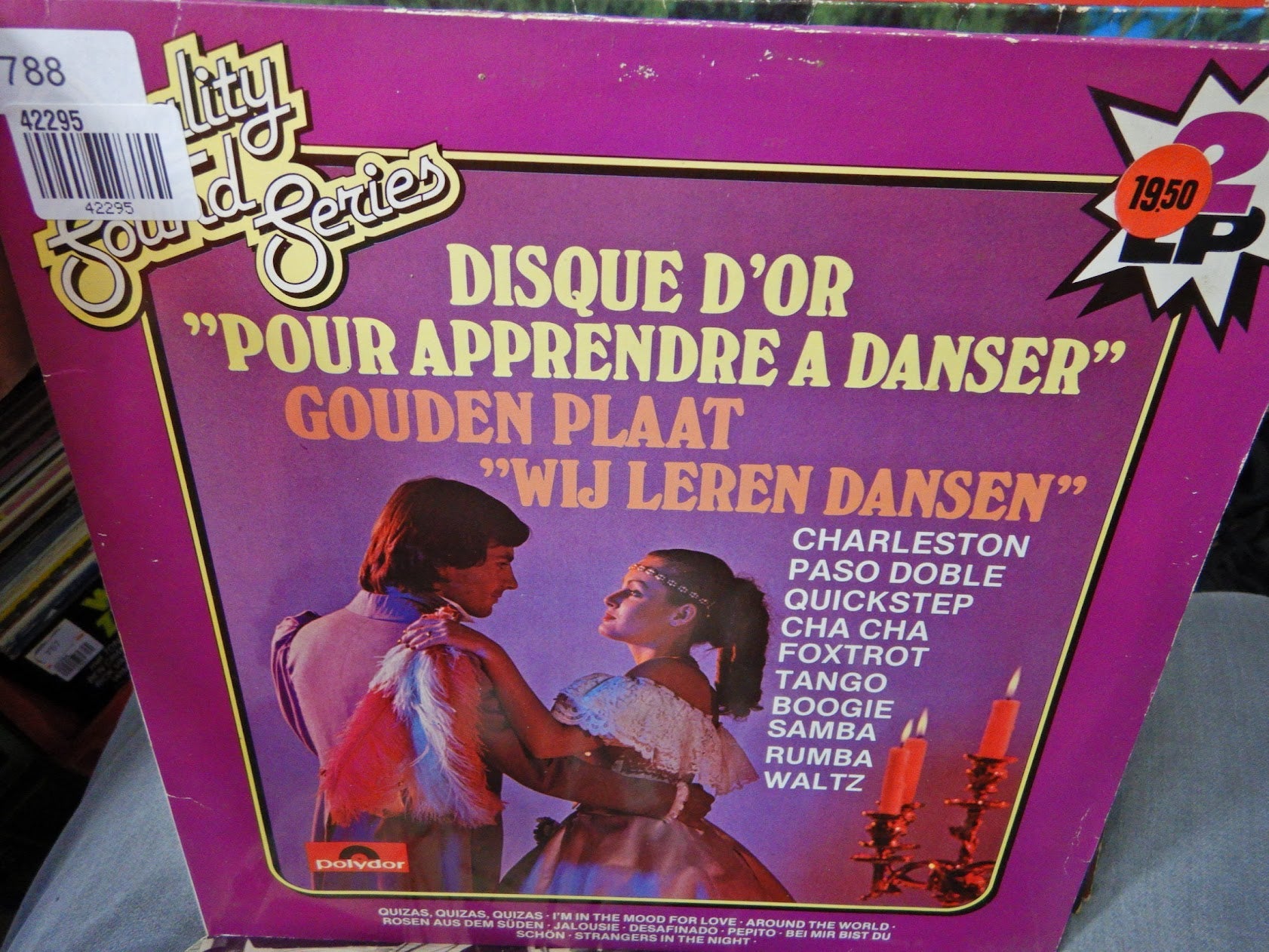 Pour Apprendre A Danser - Wij Leren Dansen (LP) 42295 Vinyl LP JUKEBOXSINGLES.NL   