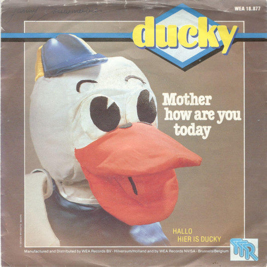 Ducky - Mother How Are You Today 16966 Vinyl Singles Vinyl Zeer Goed / Hoesje Goed "VINYLSINGLES.NL"