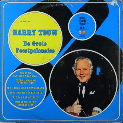 Harry Touw - De Grote Feestpolonaise (LP) Vinyl LP Vinyl (VG) <br> Hoes (G+)