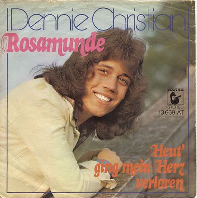 Dennie Christian - Rosamunde Vinyl Singles Vinyl Zeer Goed / Hoesje Goed "VINYLSINGLES.NL"