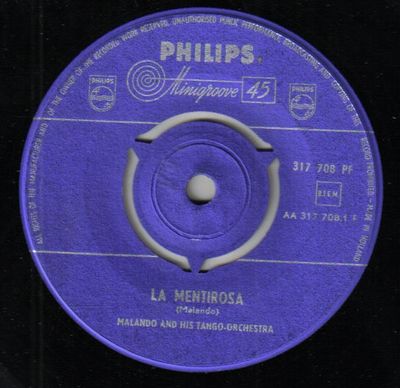 Malando And His Tango Orchestra - La Mentirosa