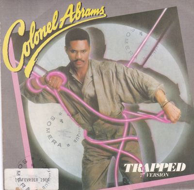 Colonel Abrams - Trapped Vinyl Singles Vinyl Zeer Goed / Hoesje Goed "VINYLSINGLES.NL"