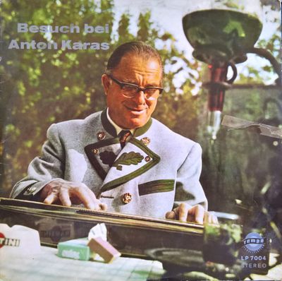 Anton Karas - Besuch Bei Anton Karas (LP) Vinyl LP Vinyl Zeer Goed / Hoes Goed "VINYLSINGLES.NL"
