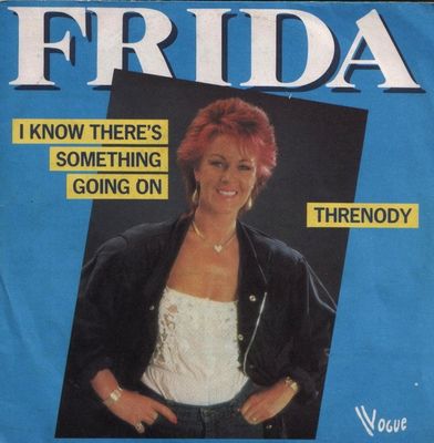 Frida - I Know There's Something Going On Vinyl Singles Vinyl Zeer Goed / Hoesje Goed "VINYLSINGLES.NL"