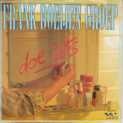 Frank Boeijen Groep - Doe Iets Vinyl Singles Vinyl Zeer Goed / Hoesje Stickertje "VINYLSINGLES.NL"