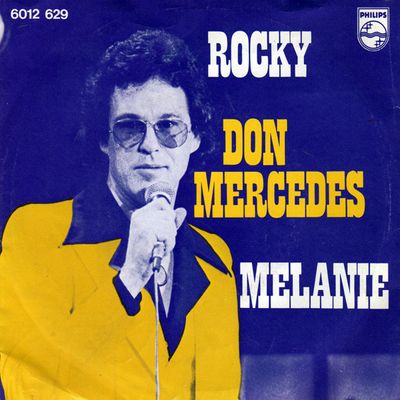 Don Mercedes - Rocky Vinyl Singles Vinyl Zeer Goed / Hoesje Goed "VINYLSINGLES.NL"