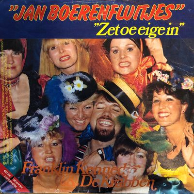 Franklin Kennedy - Jan Boerenfluitjes Vinyl Singles Vinyl Zeer Goed / Hoesje Goed "VINYLSINGLES.NL"