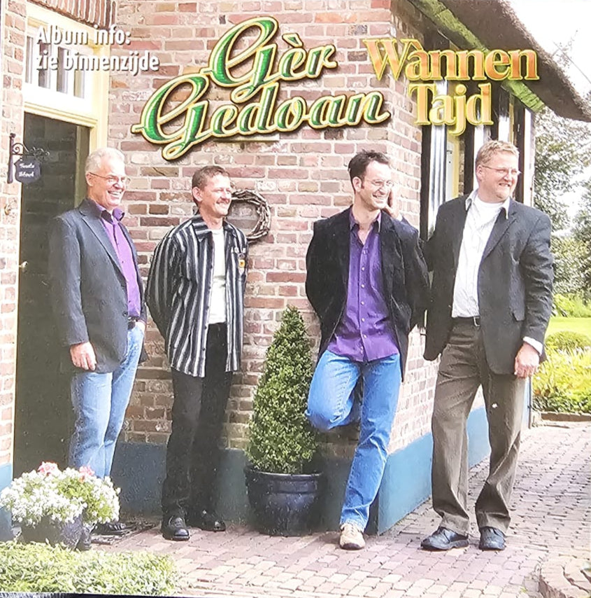 Ger Gedoan - Wannen Tajd (CD) Compact Disc Goede Staat