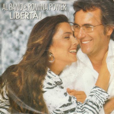 Al Bano & Romina Power - Libertà! Vinyl Zeer Goed / Hoesje Goed "VINYLSINGLES.NL"